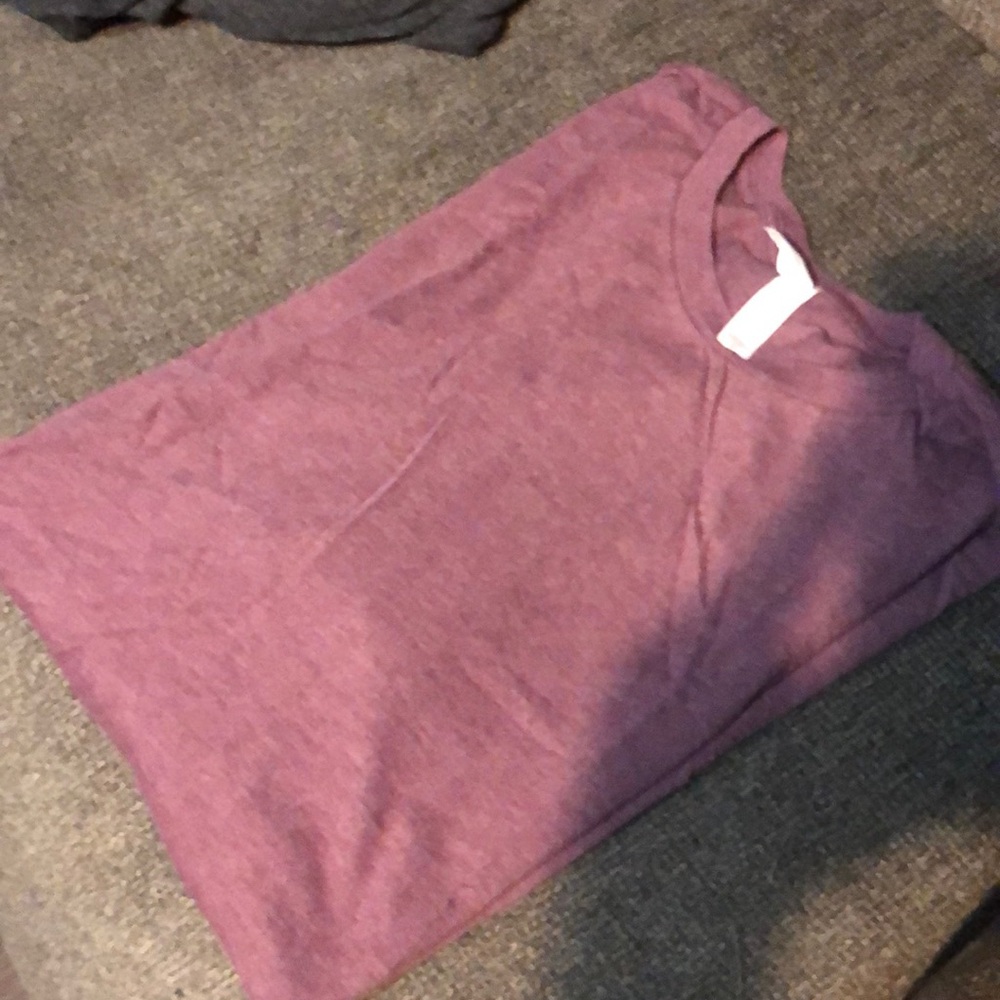 Bella Canvas Heather Maroon t-shirt size 2XL